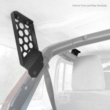 Load image into Gallery viewer, Go Rhino 19-22 Jeep Wrangler JLU SRM Roll Bar Mount Kit - Tex. Blk Roof Rack Go Rhino
