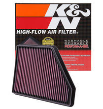 Load image into Gallery viewer, K&amp;N 10 Chevy Camaro 3.6/6.2L Drop In Air Filter Air Filters - Drop In K&amp;N Engineering   
