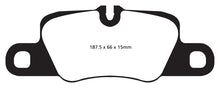 Load image into Gallery viewer, EBC 12-15 Porsche 911 (991) (Cast Iron Rotor only) 3.8 Carrera S Redstuff Rear Brake Pads Brake Pads - Performance EBC   
