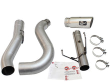 Load image into Gallery viewer, aFe MACHForce XP Exhaust Large Bore 5in DPF-Back Alu. 13-15 Dodge Trucks L6-6.7L (td) *Polish Tip DPF Back aFe
