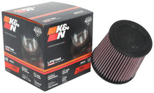Load image into Gallery viewer, K&amp;N Universal Air Filter 4in Flange / 5-3/8 in Base / 4-1/2in Top / 5in Height Air Filters - Universal Fit K&amp;N Engineering   

