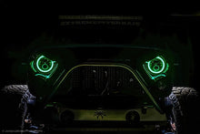 Load image into Gallery viewer, Oracle 7in High Powered LED Headlights - Black Bezel - Dynamic - Dynamic SEE WARRANTY Headlights ORACLE Lighting
