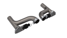 Load image into Gallery viewer, QTP 10-15 Chevrolet Camaro SS 6.2L 2.5in 304SS Aggressor Cutout Dual Mid Pipes Exhaust Cutouts QTP
