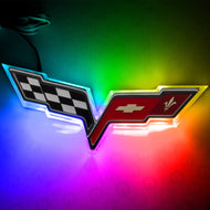 Oracle Chevrolet Corvette C6 Illuminated Emblem - ColorSHIFT SEE WARRANTY Light Accessories and Wiring ORACLE Lighting