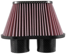 Load image into Gallery viewer, K&amp;N Universal Air Filter - 3in Dual Flange / 10x5.125in Base / 6.375x3.0625in Top / 5.5in Height Air Filters - Universal Fit K&amp;N Engineering   
