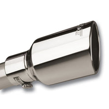 Load image into Gallery viewer, Borla Universal Polished Tip Single Round Rolled Angle-Cut w/Clamp (inlet 2 1/2in. Outlet 4 x 4in) * Tips Borla
