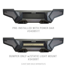 Load image into Gallery viewer, Go Rhino 16-21 Toyota Tacoma Element Front Bumper with Fixed Light Bar Mount Textured Black Bumpers - Steel Go Rhino
