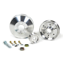 Load image into Gallery viewer, BBK 96-01 Mustang 4.6 GT Cobra Underdrive Pulley Kit - Lightweight CNC Billet Aluminum (3pc) Pulleys - Crank, Underdrive BBK
