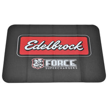 Load image into Gallery viewer, Edelbrock Racing Fender Cover - PVC Foam Mat - 2 Color Printed Edelbrock Racing Logo Hardware Kits - Other Edelbrock
