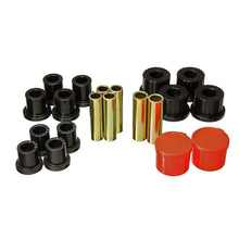 Load image into Gallery viewer, Energy Suspension 98-11 Ford Ranger 2/4WD Rear Leaf Spring Bushing Set - Black Bushing Kits Energy Suspension
