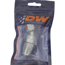 Load image into Gallery viewer, DeatschWerks 8AN Female Swivel 30-Degree Hose End CPE - Anodized Titanium Fittings DeatschWerks
