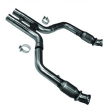 Load image into Gallery viewer, Kooks 11-14 Ford Mustang GT 5.0L 4V 3in x 2 3/4in OEM Cat H Pipe Kooks HDR Req H Pipes Kooks Headers
