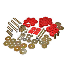 Load image into Gallery viewer, Energy Suspension 67-72 Denali XL/Suburban/Yukon XL 2WD/4WD/67-95 K-5 Blazer Red Body(cab) Mount Set Bushing Kits Energy Suspension
