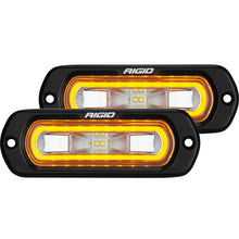 Load image into Gallery viewer, Rigid Industries SR-L Series Flush Mount LED Spreader Pair w/ Amber Halo - Universal Light Bars &amp; Cubes Rigid Industries
