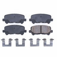 Power Stop 07-13 Acura MDX Rear Z17 Evolution Ceramic Brake Pads w/Hardware Brake Pads - OE PowerStop