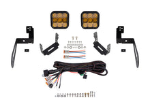 Load image into Gallery viewer, Diode Dynamics 07-18 Jeep JK Wrangler SS5 Bumper LED Pod Light Kit - Sport Yellow Combo Light Accessories and Wiring Diode Dynamics   
