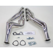 Load image into Gallery viewer, JBA 65-73 Ford Mustang 260-302 SBF 4 Speed C4/C6/AOD 1-3/4in Primary Silver Long Tube Header Headers &amp; Manifolds JBA
