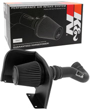 Load image into Gallery viewer, K&amp;N 07-08 Chevy Silverado 1500 4.8L/5.3L V8 / 07-08 GMC Yukon 4.8L/5.3L V8 Black Perf Intake Kit Cold Air Intakes K&amp;N Engineering   
