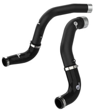 Load image into Gallery viewer, aFe BladeRunner Black 3in Intercooler Hot &amp; Cold Side Pipe Kit 20-21 Jeep Wrangler V6-3.0L (td) Intercoolers aFe
