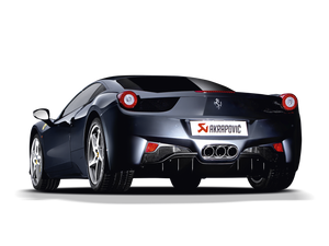Akrapovic 10-15 Ferrari 458 Italia/458 Spyder Slip-On Line (Titanium) w/ Carbon Tips Muffler Akrapovic   