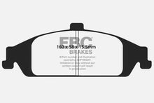 Load image into Gallery viewer, EBC 98-01 Chevrolet Malibu 2.4 Greenstuff Front Brake Pads Brake Pads - Performance EBC   
