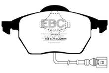 Load image into Gallery viewer, EBC 99-06 Audi TT 1.8 Turbo Ultimax2 Front Brake Pads Brake Pads - OE EBC   

