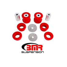 Load image into Gallery viewer, BMR 15-17 S550 Mustang Rear Cradle Bushing Kit (Polyurethane) - Red Differential Bushings BMR Suspension
