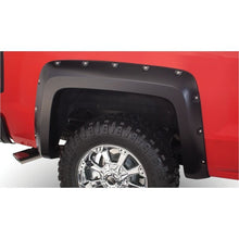 Load image into Gallery viewer, Bushwacker 14-18 Chevy Silverado 1500 Fleetside Pocket Style Flares 4pc - Black Fender Flares Bushwacker
