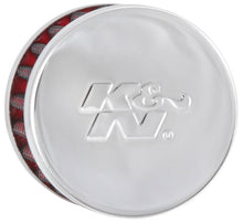 Load image into Gallery viewer, K&amp;N Steel Base Chrome Top Crankcase Vent Filter 1/2in. Vent / 2in. OD / 1-1/2in. Height Air Filters - Universal Fit K&amp;N Engineering   

