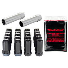 Load image into Gallery viewer, McGard SplineDrive Tuner 5 Lug Install Kit w/Locks &amp; Tool (Cone) 1/2-20 / 13/16 Hex / 1.6in. L - Blk Lug Nuts McGard
