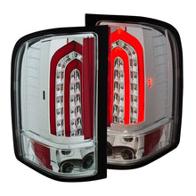 Load image into Gallery viewer, ANZO 2007-2013 Chevrolet Silverado 1500 LED Taillights Chrome Tail Lights ANZO   
