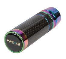 Load image into Gallery viewer, NRG Slimboy Adjustable Shift Knob (M10X1.50) Honda / Acura / Lotus - Carbon Fiber / Neochrome Shift Knobs NRG

