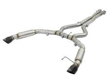 Load image into Gallery viewer, aFe MACHForce XP 3in 304 SS Sport Tone Cat-Back w/ Black Tips 15-17 Ford Mustang V6-3.7L/V8-5.0L Catback aFe
