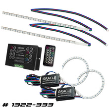 Load image into Gallery viewer, Oracle 15-17 Ford Focus RS/ST DRL Upgrade w/ Halo Kit - ColorSHIFT w/ 2.0 Controller SEE WARRANTY Headlights ORACLE Lighting

