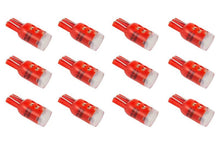 Load image into Gallery viewer, Diode Dynamics 194 LED Bulb HP3 LED - Red Set of 12 Bulbs Diode Dynamics   
