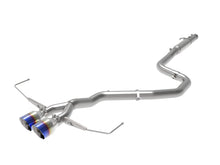 Load image into Gallery viewer, aFe Takeda Exhaust Cat-Back 19-20 Hyundai Veloster 304SS Blue Flame Dual Tips Exhaust Catback aFe
