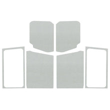 Load image into Gallery viewer, DEI 18-23 Jeep Wrangler JL 2-Door Boom Mat Complete Headliner Kit - 7 Piece - White Hard Top Accessories DEI
