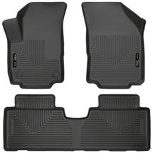 Load image into Gallery viewer, Husky Liners 18-23 Chevrolet Equinox Weatherbeater Black Front &amp; 2nd Seat Floor Liners Floor Mats - Rubber Husky Liners

