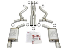 Load image into Gallery viewer, aFe MACHForce XP 3in Sport Tone Cat-Back Exhausts w/ Polished Tips 15-17 Ford Mustang V6/V8 Catback aFe
