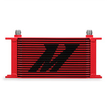 Load image into Gallery viewer, Mishimoto Universal 19 Row Oil Cooler - Red Oil Coolers Mishimoto
