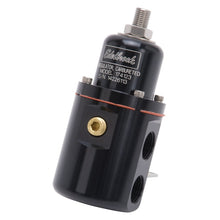 Load image into Gallery viewer, Edelbrock Fuel Pressure Regulator Carbureted 160 GPH 5-10 PSI 3/8In In/Out Returnless Black Fuel Pressure Regulators Edelbrock
