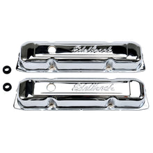 Load image into Gallery viewer, Edelbrock Valve Cover Signature Series Chrysler 1958-1979 361-440 V8 Chrome Valve Covers Edelbrock
