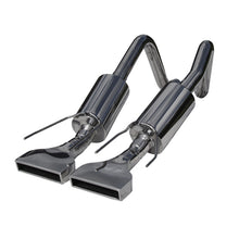 Load image into Gallery viewer, MBRP 2005-2008 Chev Corvette Dual Muffler Axle Back Rectangular Tips Axle Back MBRP
