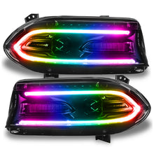 Load image into Gallery viewer, Oracle 15-21 Dodge Charger RGB+W DRL Headlight DRL Upgrade Kit - ColorSHIFT SEE WARRANTY Headlights ORACLE Lighting
