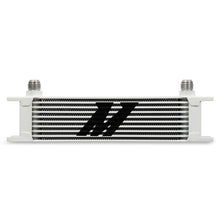 Load image into Gallery viewer, Mishimoto Universal 10 Row Oil Cooler - White Oil Coolers Mishimoto
