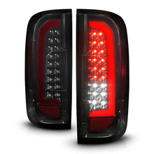 Load image into Gallery viewer, ANZO 15-21 GMC Canyon Full LED Tail Lights w/ Red Lightbar Black Housing Smoke Lens Tail Lights ANZO
