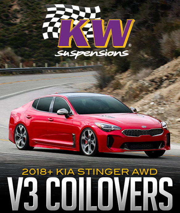 KW SUSPENSIONS V3 COILOVER KIT: 2018+ KIA STINGER AWD Steering & Suspension KW Suspension   