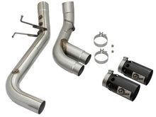 Load image into Gallery viewer, aFe Victory Series 4in 409-SS DPF-Back Exhaust w/ Dual Black Tips 2017 GM Duramax V8-6.6L(td) L5P DPF Back aFe
