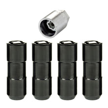 Load image into Gallery viewer, McGard Wheel Lock Nut Set - 4pk. (Cone Seat Duplex) 9/16-18 / 7/8 Hex / 2.5in. Length - Black Lug Nuts McGard
