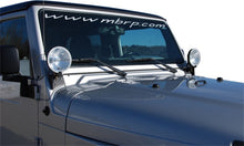 Load image into Gallery viewer, MBRP 97-06 Jeep Wrangler TJ Windshield Light Bracket Light Mounts MBRP

